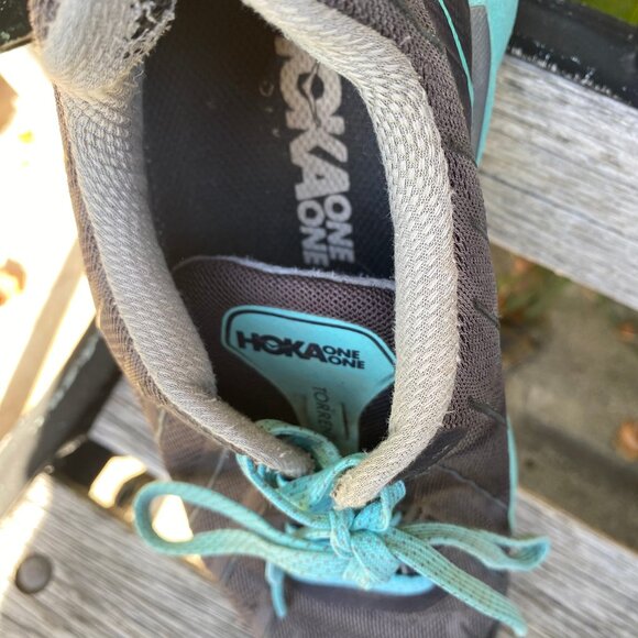 Women's Hoka One One Size 9 Gray and Blue - Picture 6 of 8